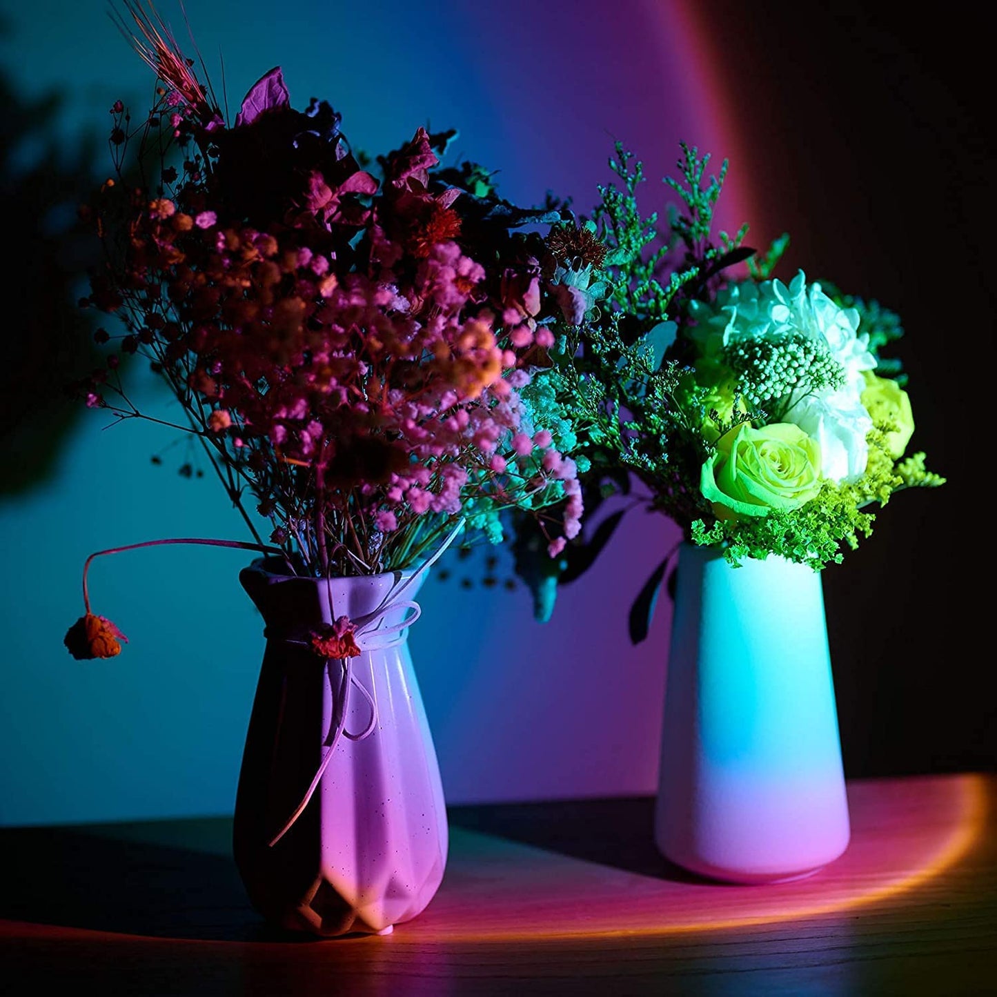 YZIGO Sunset Halo Lamp - Connected Sunset Effect with Mobile App + Remote Control